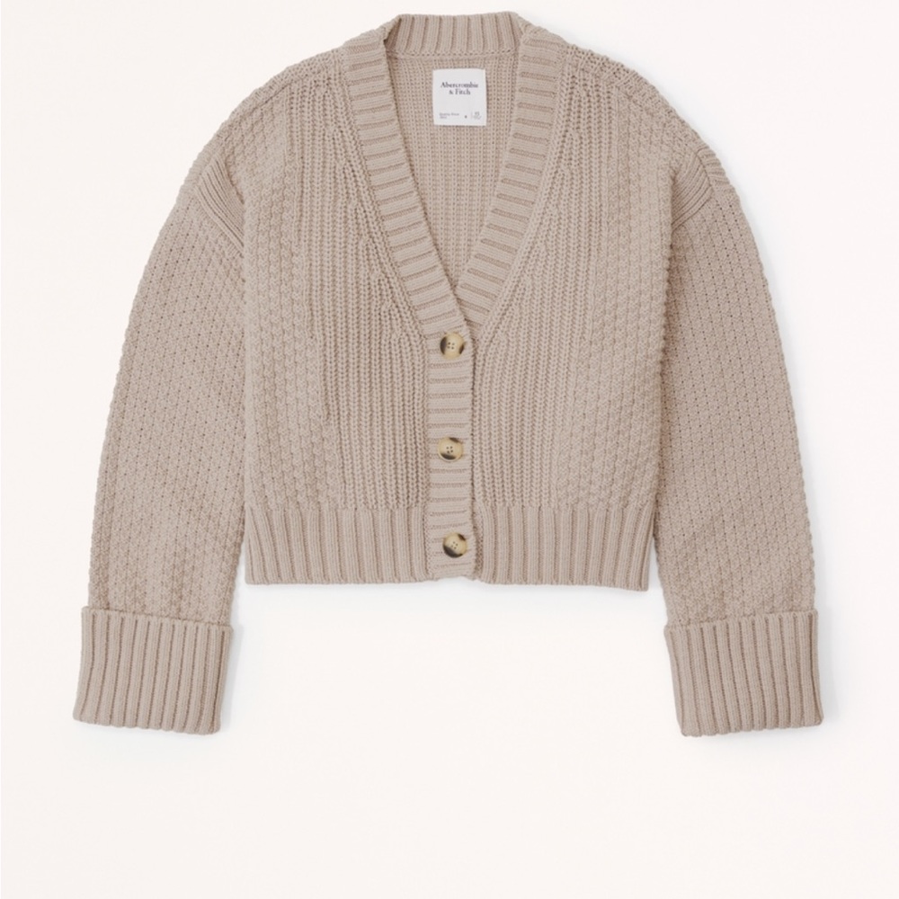 Abercrombie stitch cardigan